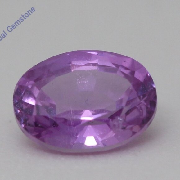 Emerald Loose 1.1 Ct Purple Pink Possibly Heated Vs2 C53000168 - Picture 1 of 5